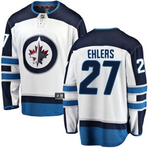 Boern-NHL-Winnipeg-Jets-Ishockey-Troeje-Nikolaj-Ehlers-27-Breakaway-Hvid-Fanatics-Branded-Ude