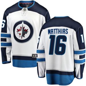 Boern-NHL-Winnipeg-Jets-Ishockey-Troeje-Shawn-Matthias-16-Breakaway-Hvid-Fanatics-Branded-Ude