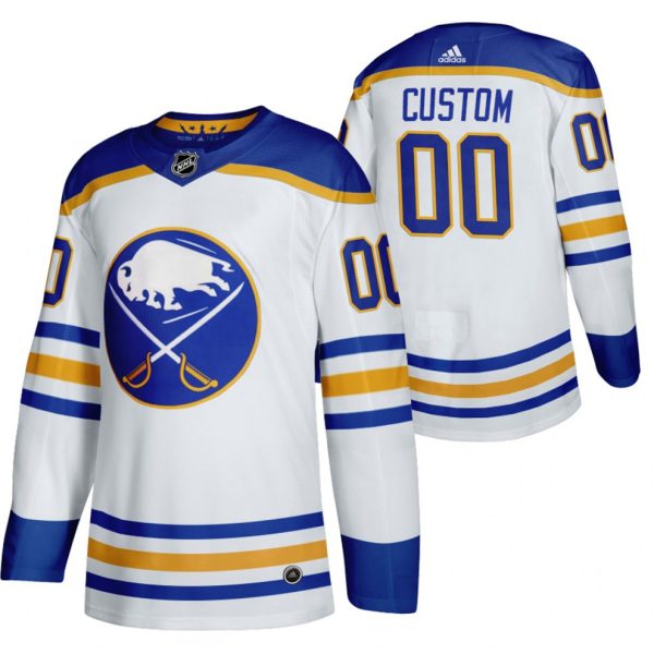 Buffalo-Sabres-Tilpasset-Troeje-2020-21-Ude-Hvid-Authentic