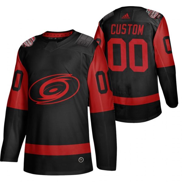 Carolina-Hurricanes-Tilpasset-Troeje-2021-Stadium-Series-Authentic-Sort-Outdoor-Game