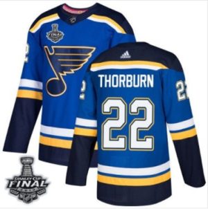 Chris-Thorburn-Maend-Blues-Royal-Hjemme-Blaa-2019-Stanley-Cup-Final-Stitched