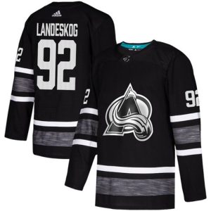 Colorado-Avalanche-Troeje-92-Gabriel-Landeskog-Sort-2019-All-Star-Stitched