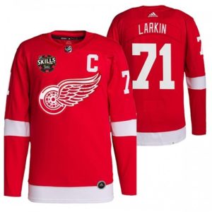 Detroit-Red-Wings-Troeje-Dylan-Larkin-71-2022-NHL-All-Star-Skills-Authentic-Maend