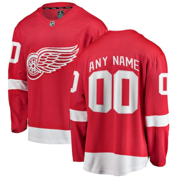 Detroit-Red-Wings-Troeje-Fanatics-Branded-Roed-Breakaway-Tilpasset