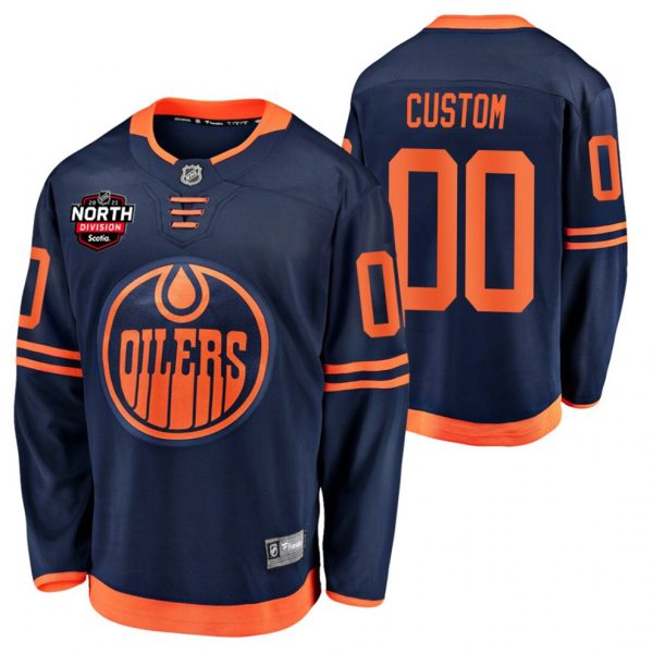 Edmonton-Oilers-Tilpasset-Troeje-2021-North-Division-Patch-Navy-Alternate