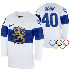 Finland-Hockey-Tuukka-Rask-2022-Winter-Olympics-Hvid-Hjemme