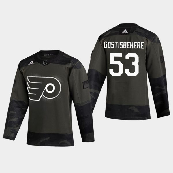 Flyers-Shayne-Gostisbehere-53-2019-Veterans-Day-Authentic-Practice-Camo