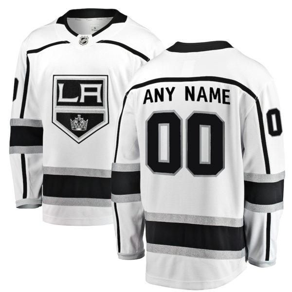 Los-Angeles-Kings-Troeje-Fanatics-Branded-Ude-Breakaway-Hvid-Tilpasset