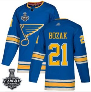 Maend-Blues-21-Tyler-Bozak-Blaa-Alternate-2019-Stanley-Cup-Final-Stitched