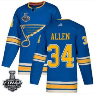 Maend-Blues-34-Jake-Allen-Blaa-Alternate-2019-Stanley-Cup-Final-Stitched