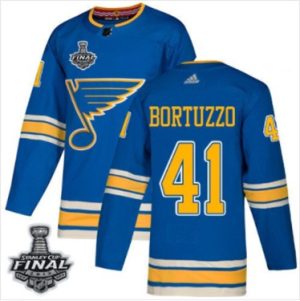 Maend-Blues-41-Robert-Bortuzzo-Blaa-Alternate-2019-Stanley-Cup-Final-Stitched