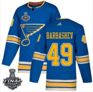 Maend-Blues-49-Ivan-Barbashev-Blaa-Alternate-2019-Stanley-Cup-Final-Stitched