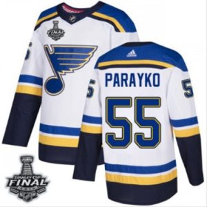 Maend-Blues-55-Colton-Parayko-Hvid-2019-Stanley-Cup-Final-Stitched