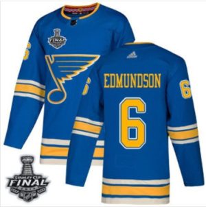 Maend-Blues-6-Joel-Edmundson-Blaa-Alternate-2019-Stanley-Cup-Final-Stitched