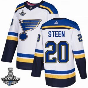 Maend-Blues-Alexander-Steen-Hvid-2019-Stanley-Cup-Champions