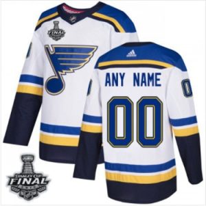 Maend-Blues-Customized-Hvid-2019-Stanley-Cup-Final-Stitched