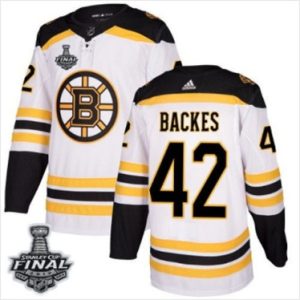Maend-Bruins-42-David-Backes-Hvid-2019-Stanley-Cup-Final-Stitched
