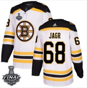 Maend-Bruins-68-Jaromir-Jagr-Hvid-2019-Stanley-Cup-Final-Stitched