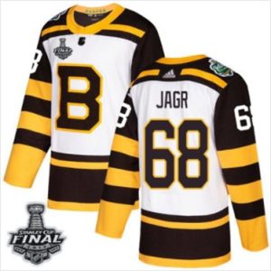 Maend-Bruins-68-Jaromir-Jagr-Hvid-Classic-2019-Stanley-Cup-Final-Stitched