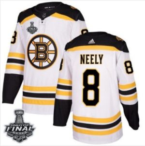 Maend-Bruins-8-Cam-Neely-Hvid-2019-Stanley-Cup-Final-Stitched