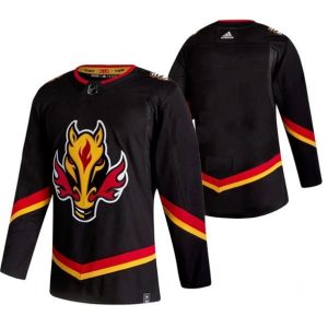 Maend-Calgary-Flames-Troeje-Blank-2022-Reverse-Retro-Sort-Authentic