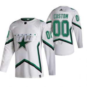 Maend-Dallas-Stars-Troeje-Custom-2022-Reverse-Retro-Hvid-Authentic