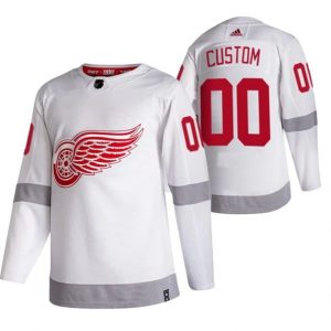 Maend-Detroit-Red-Wings-Troeje-Custom-2022-Reverse-Retro-Hvid-Authentic