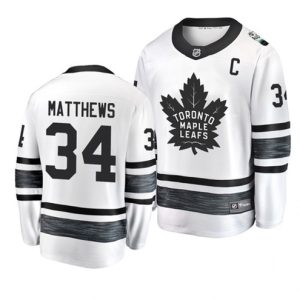 Maend-Maple-Leafs-Auston-Matthews-Hvid-2019-NHL-All-Star