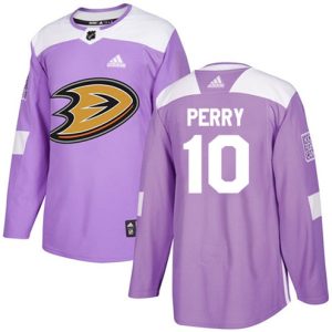 Maend-NHL-Anaheim-Ducks-Troeje-Corey-Perry-10-Lilla-Fights-Cancer-Practice