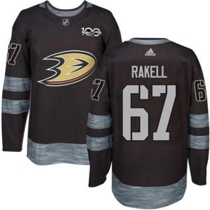 Maend-NHL-Anaheim-Ducks-Troeje-Rickard-Rakell-67-1917-2017-100th-Anniversary-Sort-Authentic