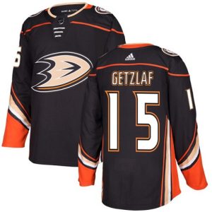 Maend-NHL-Anaheim-Ducks-Troeje-Ryan-Getzlaf-15-Sort-Authentic-Hjemme