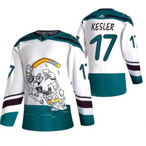Maend-NHL-Anaheim-Ducks-Troeje-Ryan-Kesler-17-2022-Reverse-Retro-Hvid-Authentic