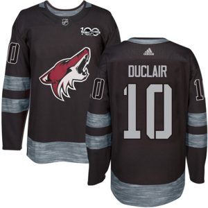 Maend-NHL-Arizona-Coyotes-Troeje-Anthony-Duclair-10-Authentic-Sort-1917-2017-100th-Anniversary