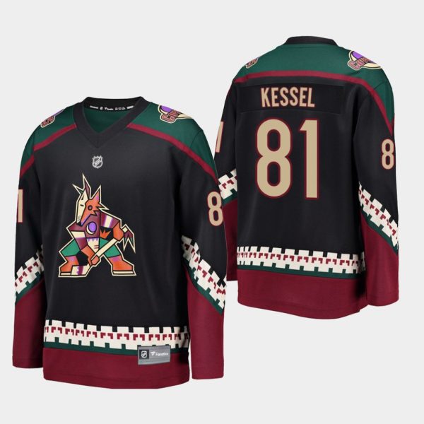 Maend-NHL-Arizona-Coyotes-Troeje-Phil-Kessel-81-Sort-Alternate-Breakaway-Player