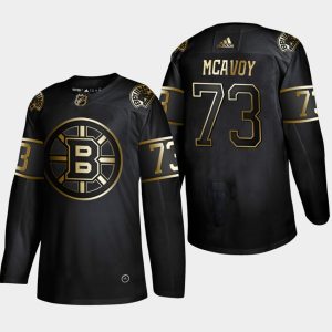 Maend-NHL-Boston-Bruins-Troeje-Charlie-McAvoy-73-2019-Golden-Edition-Authentic-Player-Sort