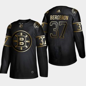 Maend-NHL-Boston-Bruins-Troeje-Patrice-Bergeron-37-2019-Golden-Edition-Authentic-Player-Sort