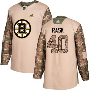 Maend-NHL-Boston-Bruins-Troeje-Tuukka-Rask-40-Authentic-Camo-Veterans-Day-Practice