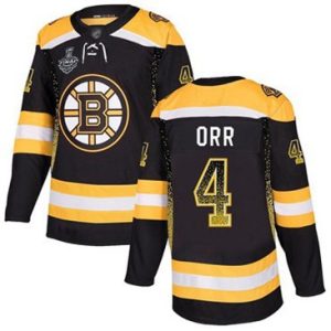 Maend-NHL-Bruins4-Bobby-Orr-Sort-Hjemme-Drift-2019-Stanley-Cup-Final