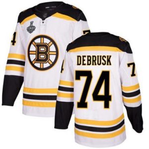 Maend-NHL-Bruins74-Jake-DeBrusk-Hvid-Road-2019-Stanley-Cup-Final