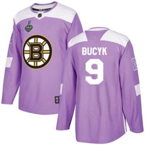 Maend-NHL-Bruins9-Johnny-Bucyk-Lilla-Fights-Cancer-2019-Stanley-Cup