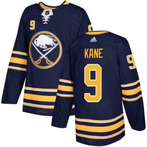 Maend-NHL-Buffalo-Sabres-Troeje-Evander-Kane-9-Navy-Authentic