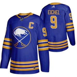 Maend-NHL-Buffalo-Sabres-Troeje-Jack-Eichel-9-2020-21-Royal-Authentic