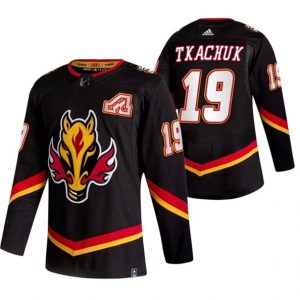 Maend-NHL-Calgary-Flames-Troeje-Matthew-Tkachuk-19-2022-Reverse-Retro-Sort-Authentic