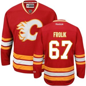 Maend-NHL-Calgary-Flames-Troeje-Michael-Frolik-67-Reebok-Third