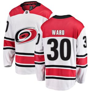Maend-NHL-Carolina-Hurricanes-Troeje-Cam-Ward-30-Breakaway-Hvid-Fanatics-Branded-Ude