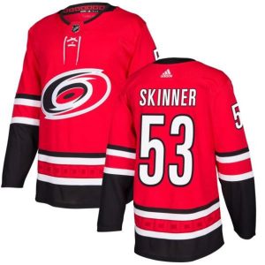 Maend-NHL-Carolina-Hurricanes-Troeje-Jeff-Skinner-53-Roed-Authentic