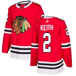 Maend-NHL-Chicago-Blackhawks-Troeje-Duncan-Keith-2-Authentic-Roed-Hjemme