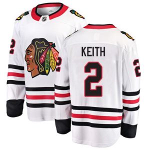 Maend-NHL-Chicago-Blackhawks-Troeje-Duncan-Keith-2-Breakaway-Hvid-Fanatics-Branded-Ude