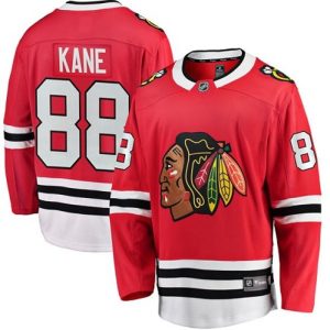 Maend-NHL-Chicago-Blackhawks-Troeje-Patrick-Kane-88-Breakaway-Roed-Fanatics-Branded-Hjemme