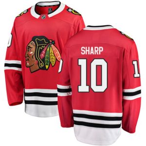 Maend-NHL-Chicago-Blackhawks-Troeje-Patrick-Sharp-10-Breakaway-Roed-Fanatics-Branded-Hjemme